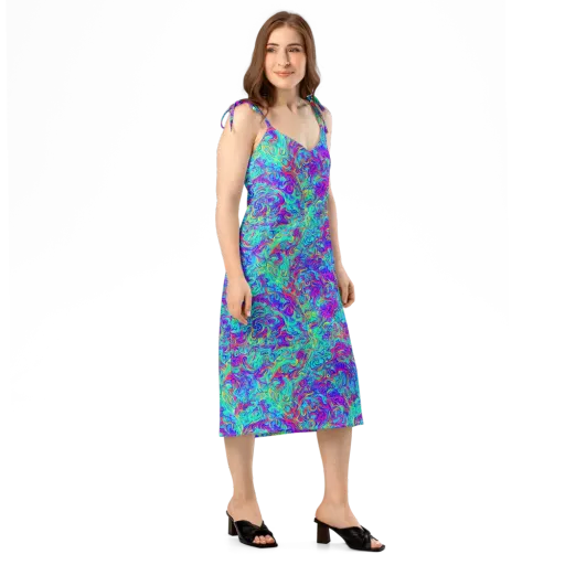 Liquid Pulse on a Slip Dress