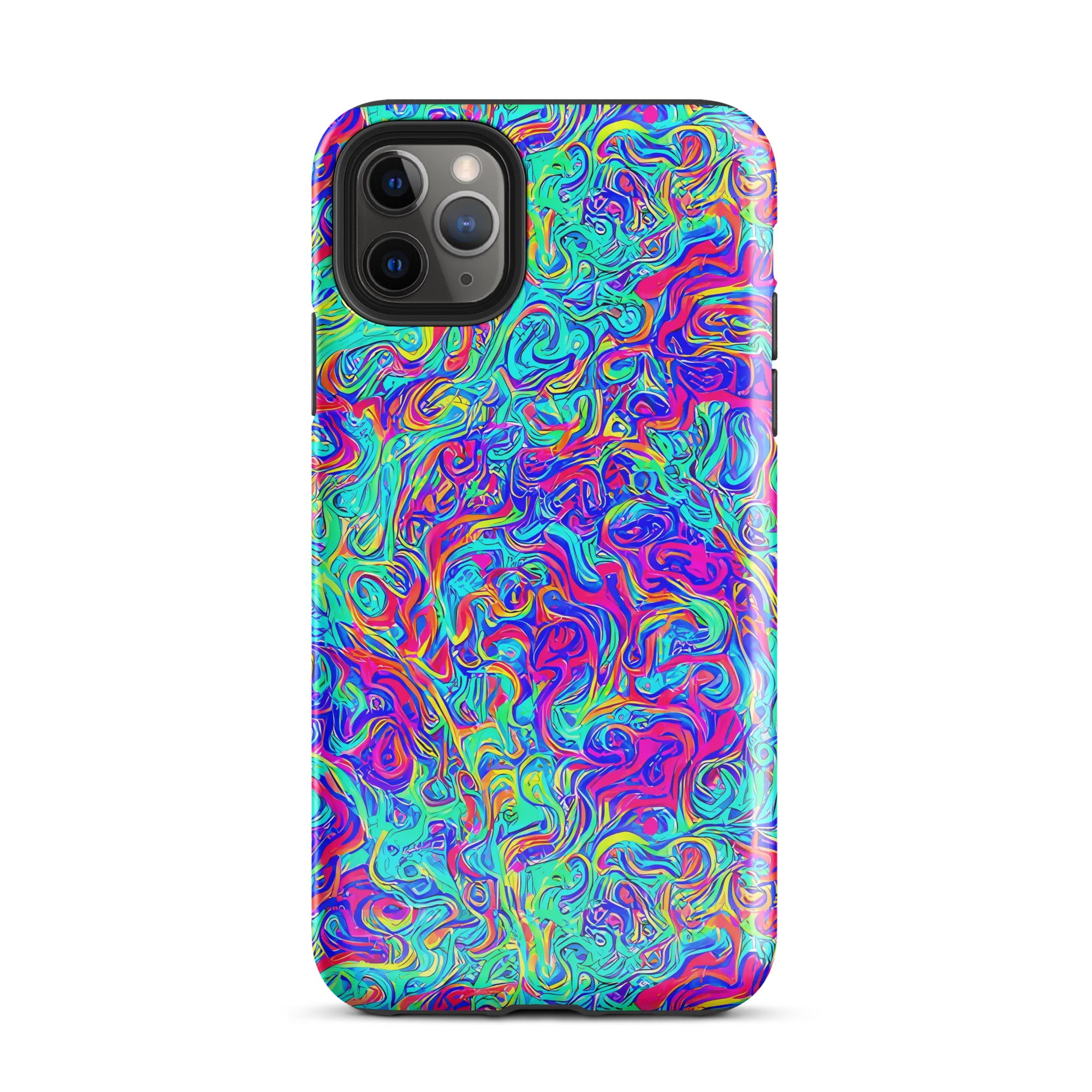 Liquid Pulse on Tough Case for iPhone® — Front