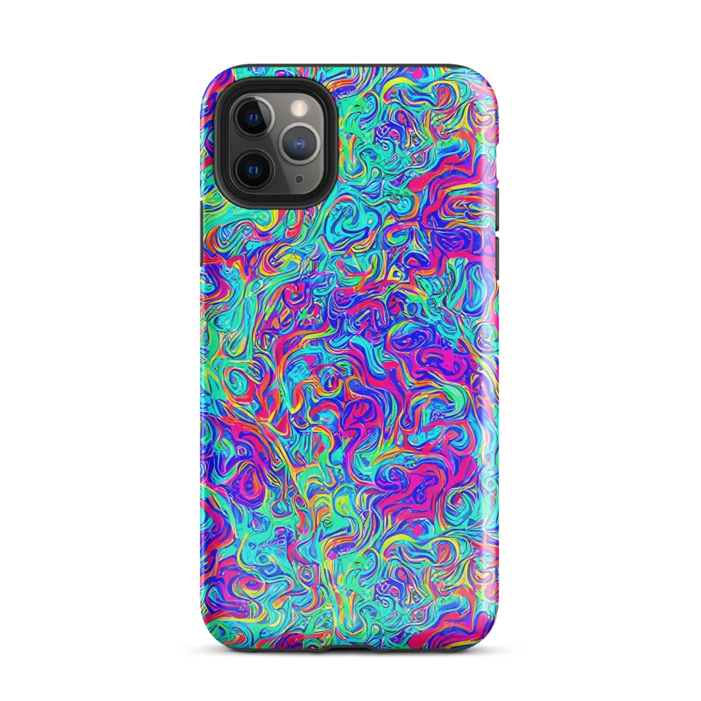 Liquid Pulse on Tough Case for iPhone® — Front