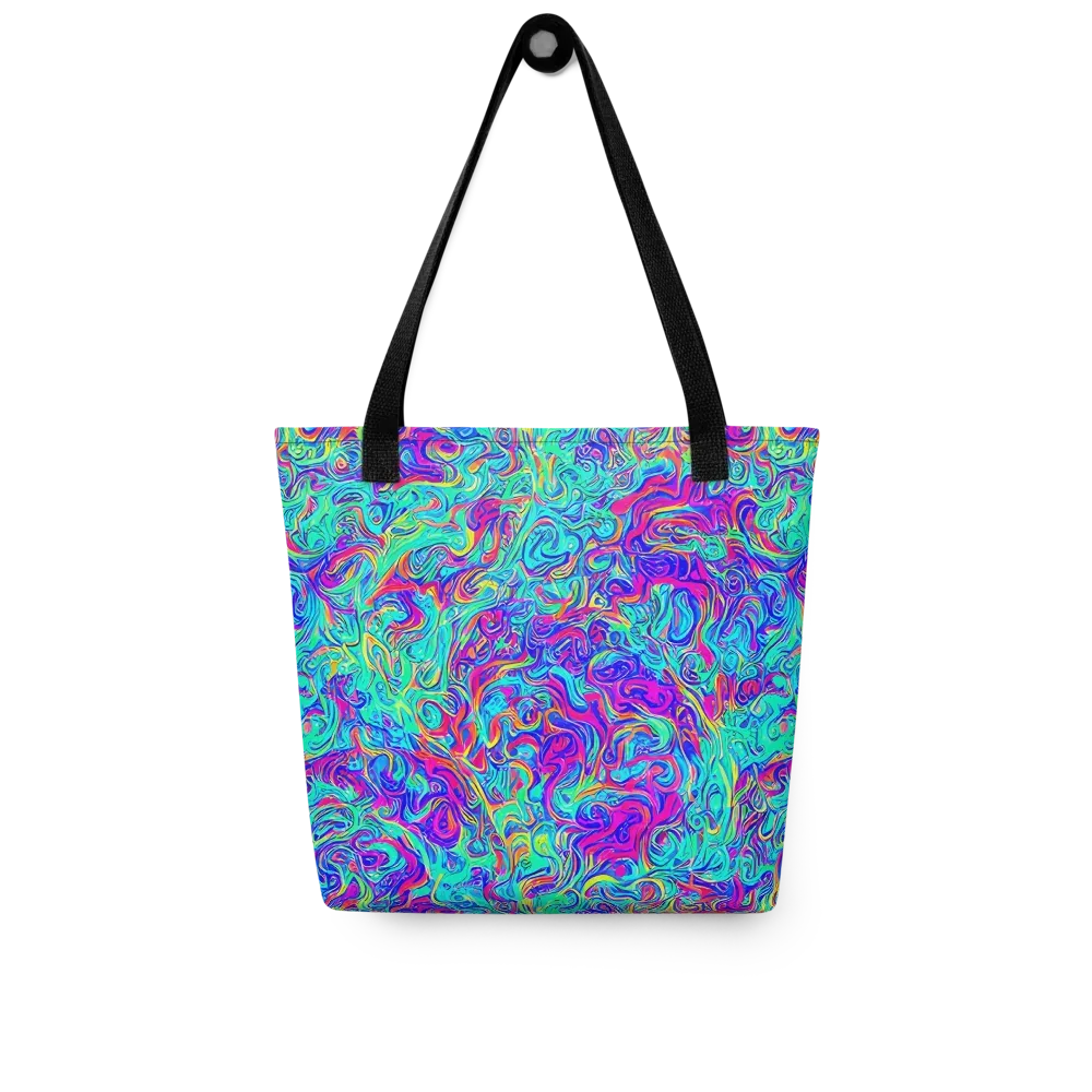 Liquid Pulse on Tote Bag — Front