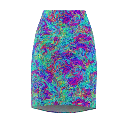 Liquid Pulse on a Pencil Skirt