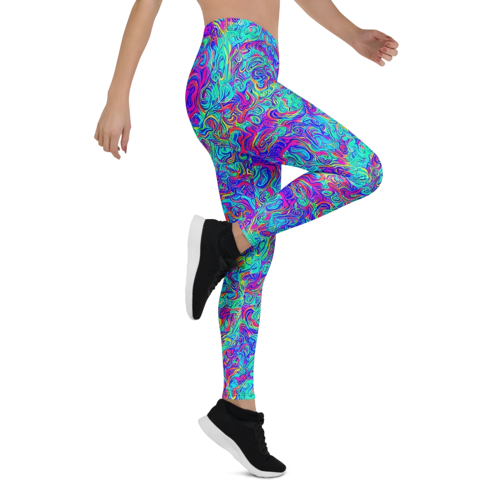 Liquid Pulse on Leggings — Right