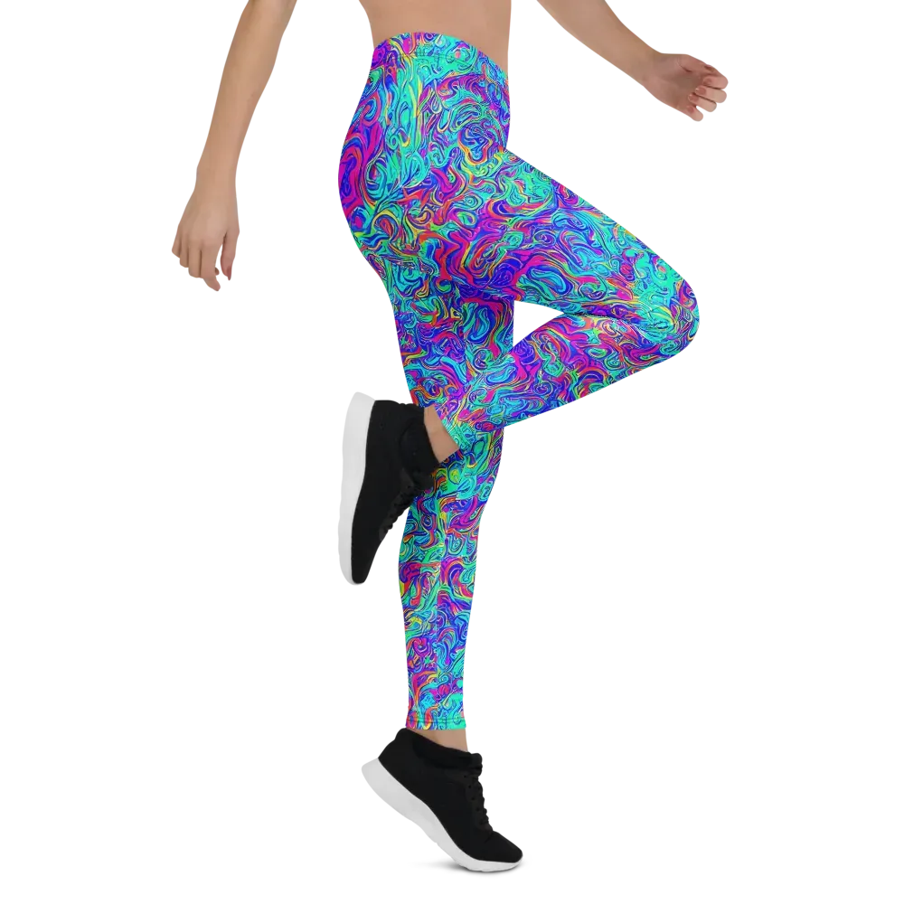 Liquid Pulse on Leggings — Right