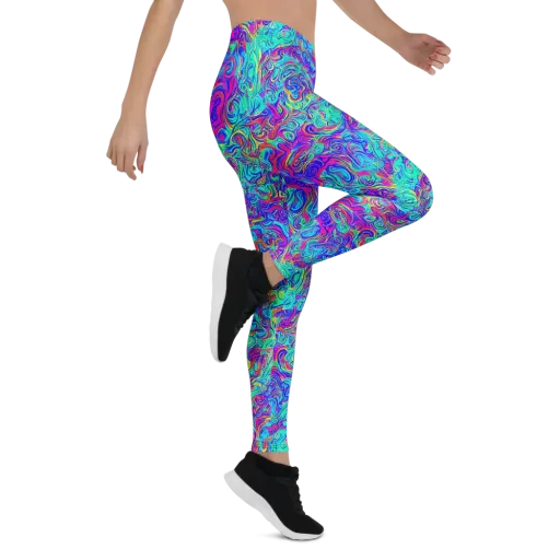 Liquid Pulse on a Leggings