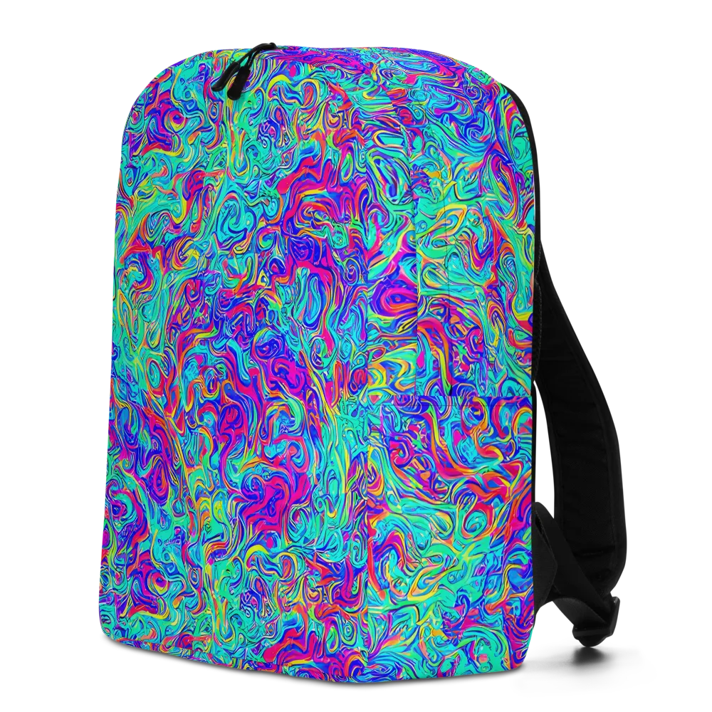 Liquid Pulse on Minimalist Backpack — Left