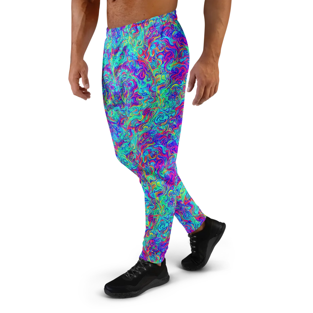 Liquid Pulse on Men's Joggers — Left