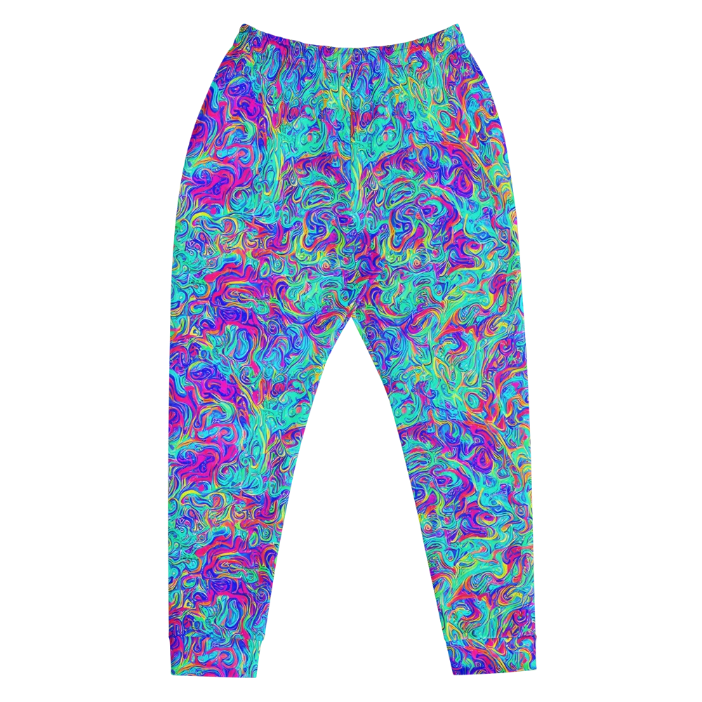 Liquid Pulse on Men's Joggers — Front