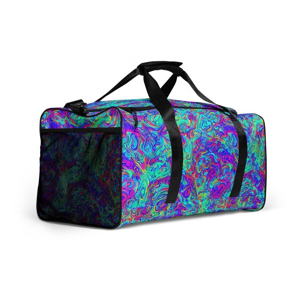 Liquid Pulse on Duffle Bag — Right Front
