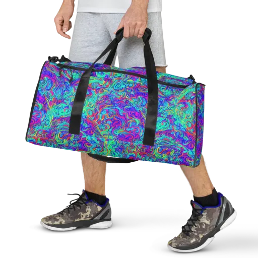 Liquid Pulse on a Duffle Bag