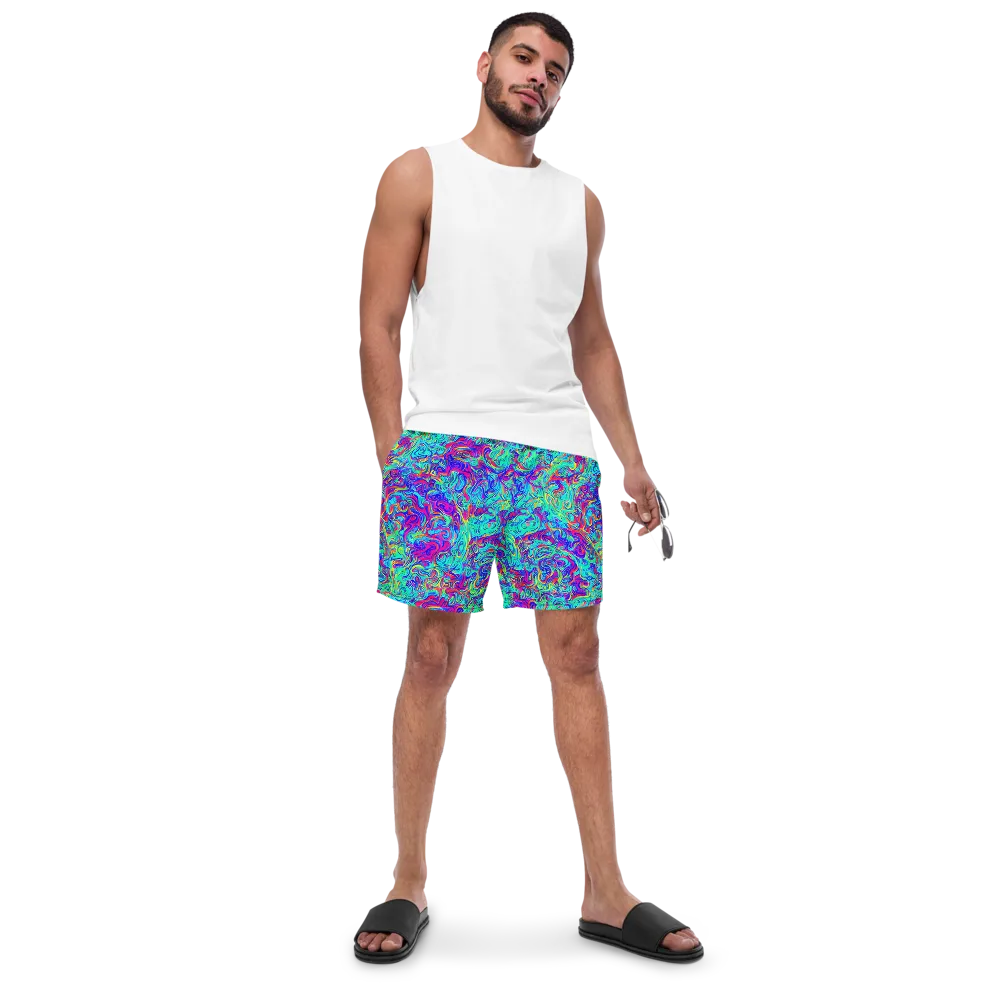 Liquid Pulse on Swim Trunks — Front