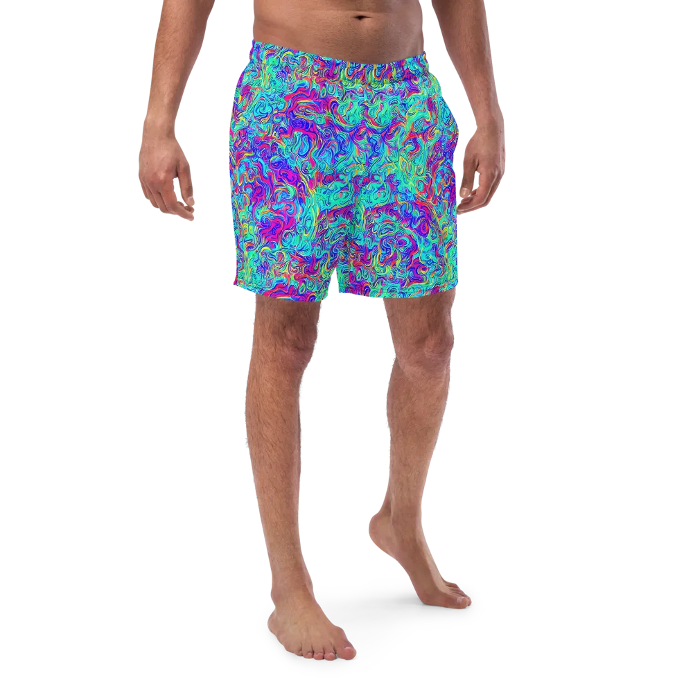Liquid Pulse on Swim Trunks — Front