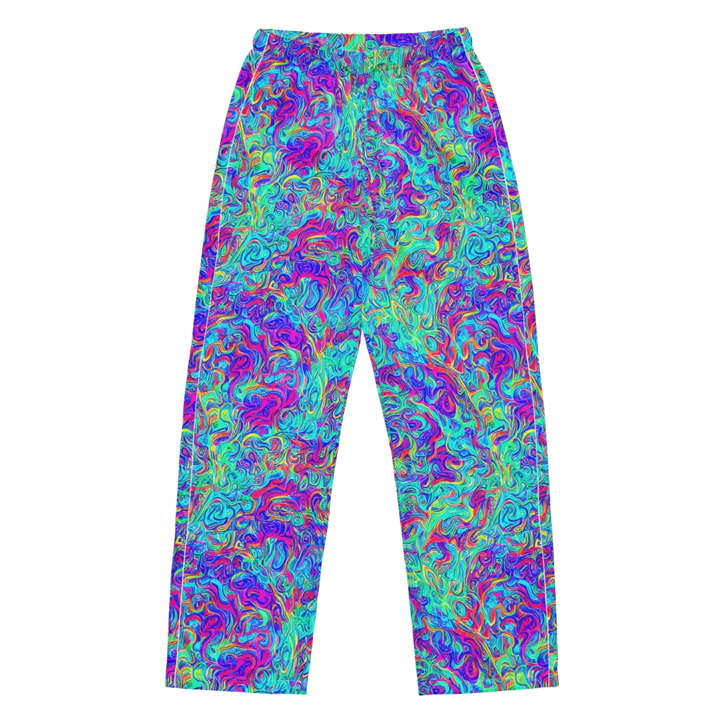 Liquid Pulse on Women's Pajama Pants — Front