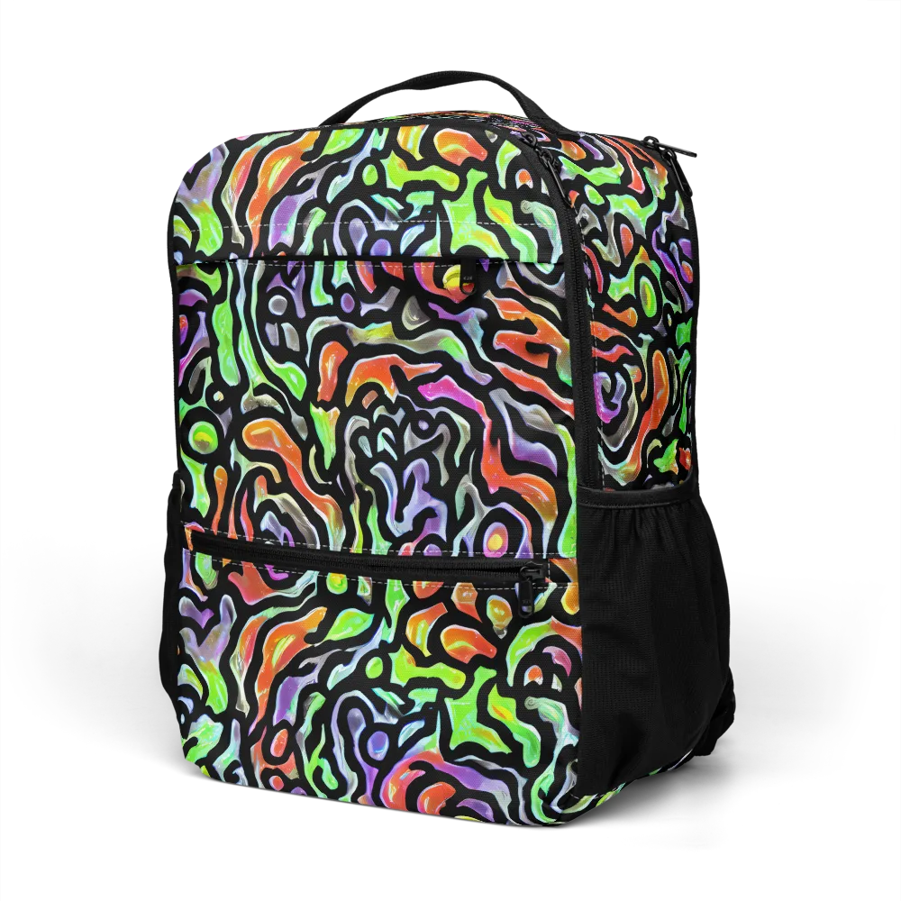 Synthetic Aurora on Utility Backpack — Left Front