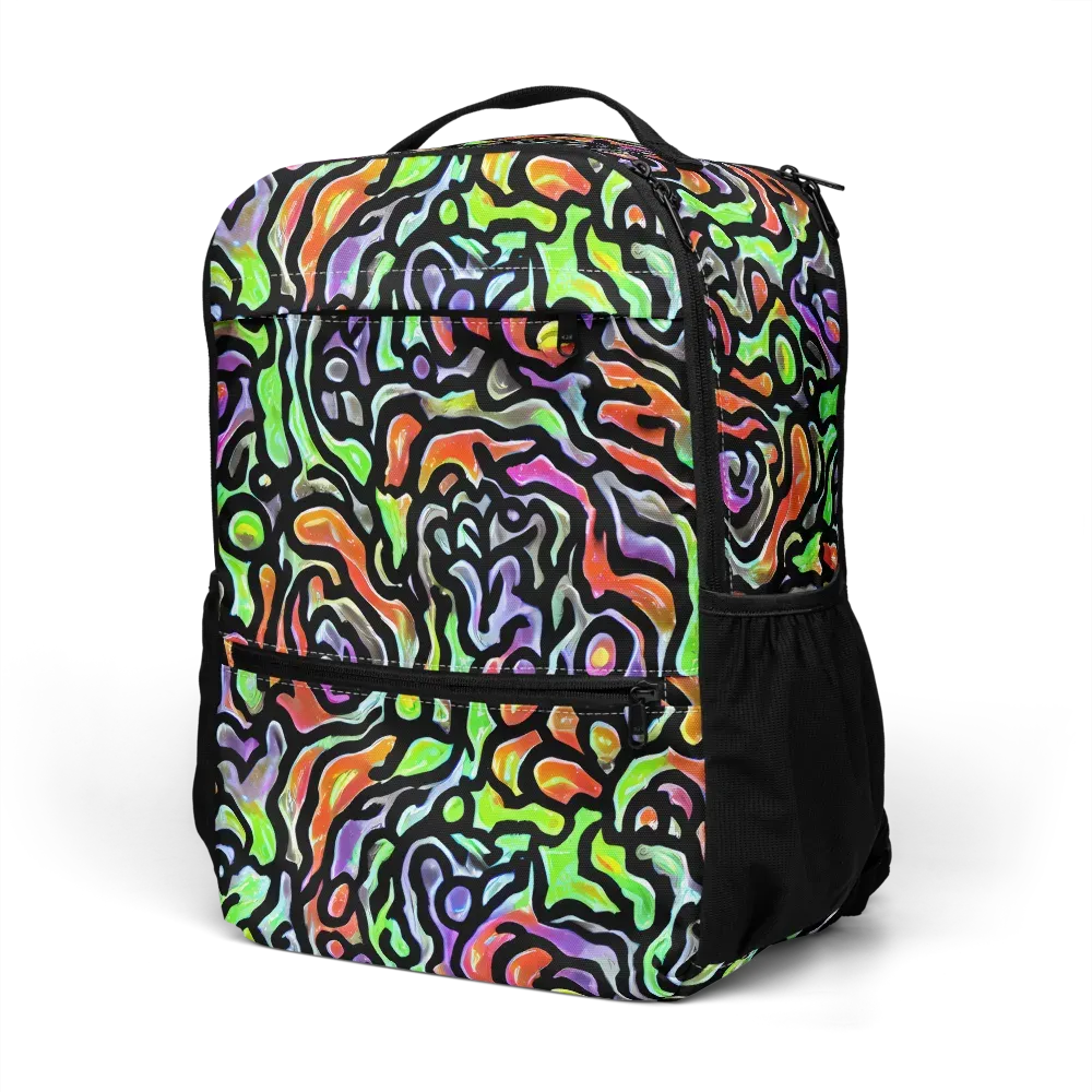 Synthetic Aurora on Utility Backpack — Left Front