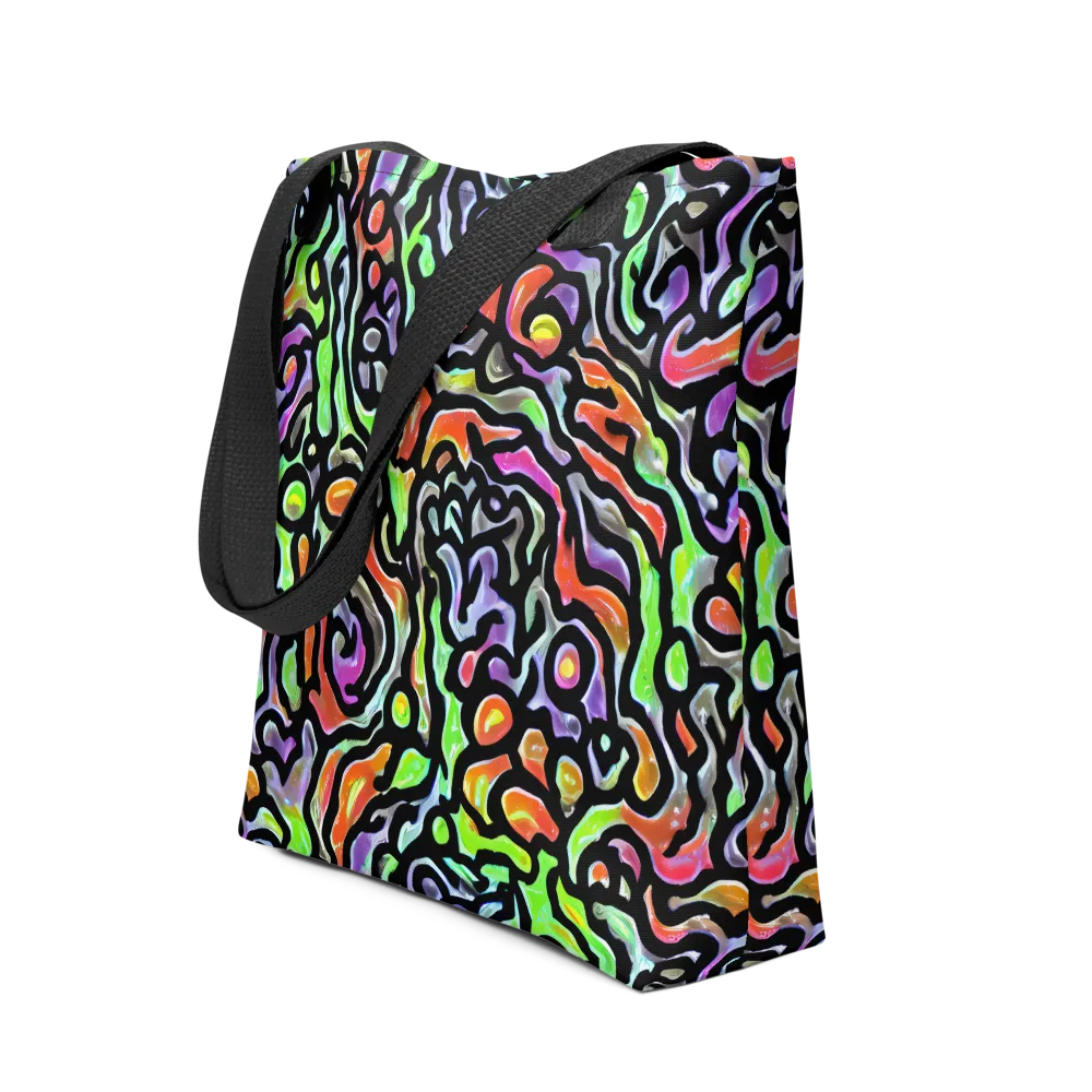 Synthetic Aurora on Tote Bag — Front