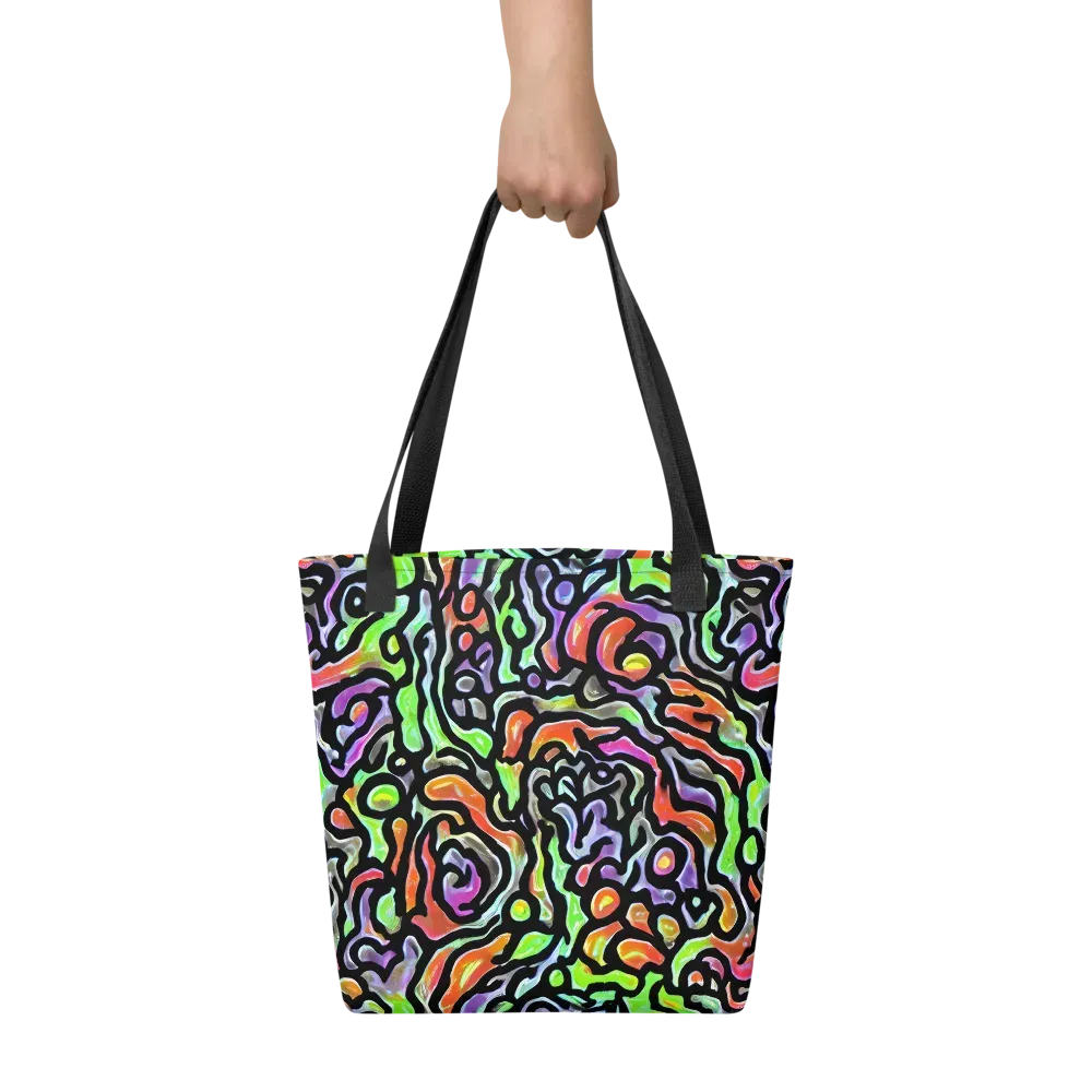 Synthetic Aurora on Tote Bag — Front