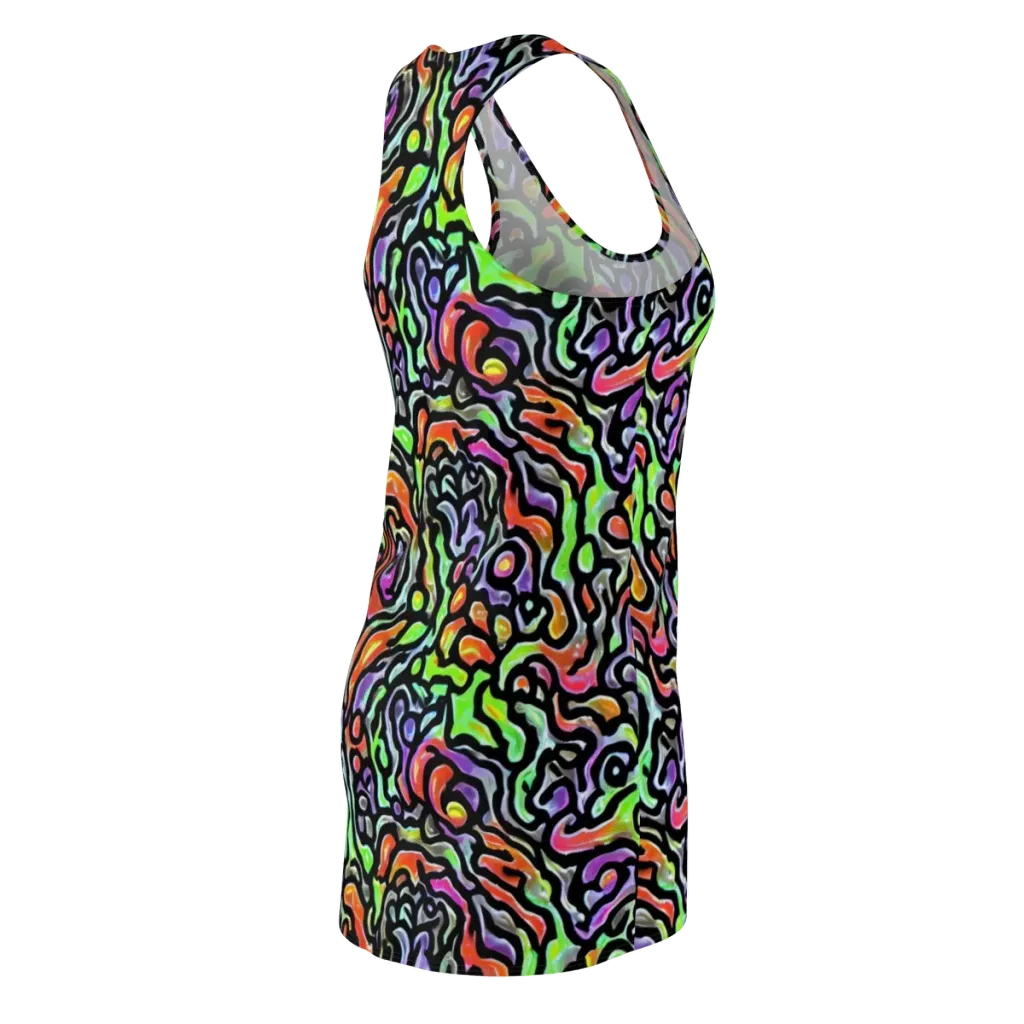 Synthetic Aurora on Racerback Dress — Back Side