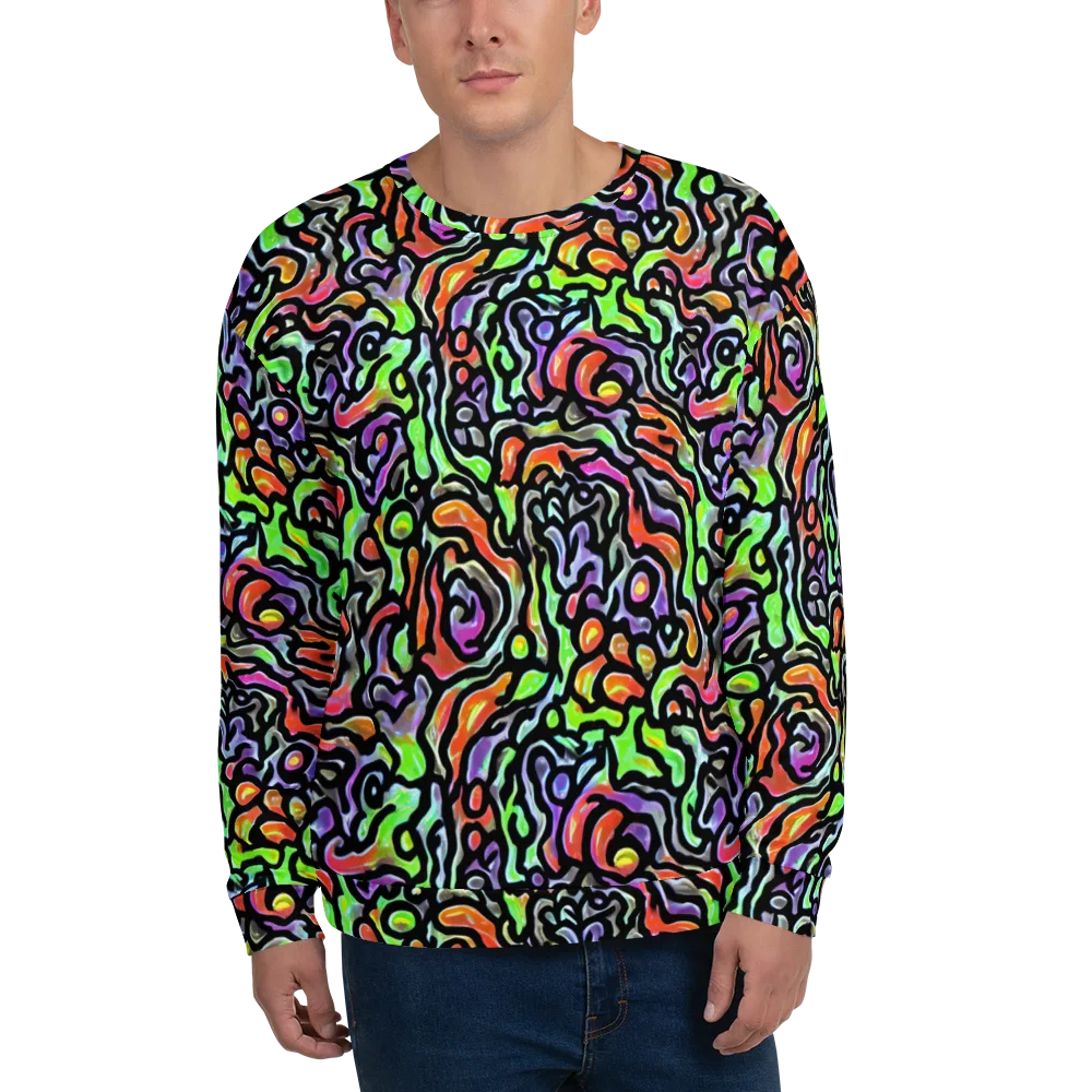 Synthetic Aurora on Sweatshirt — Front