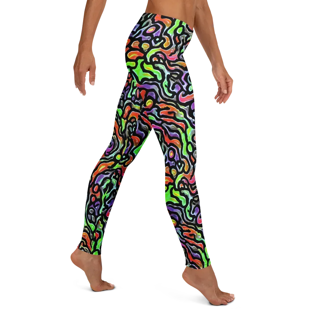 Synthetic Aurora on Leggings — Right