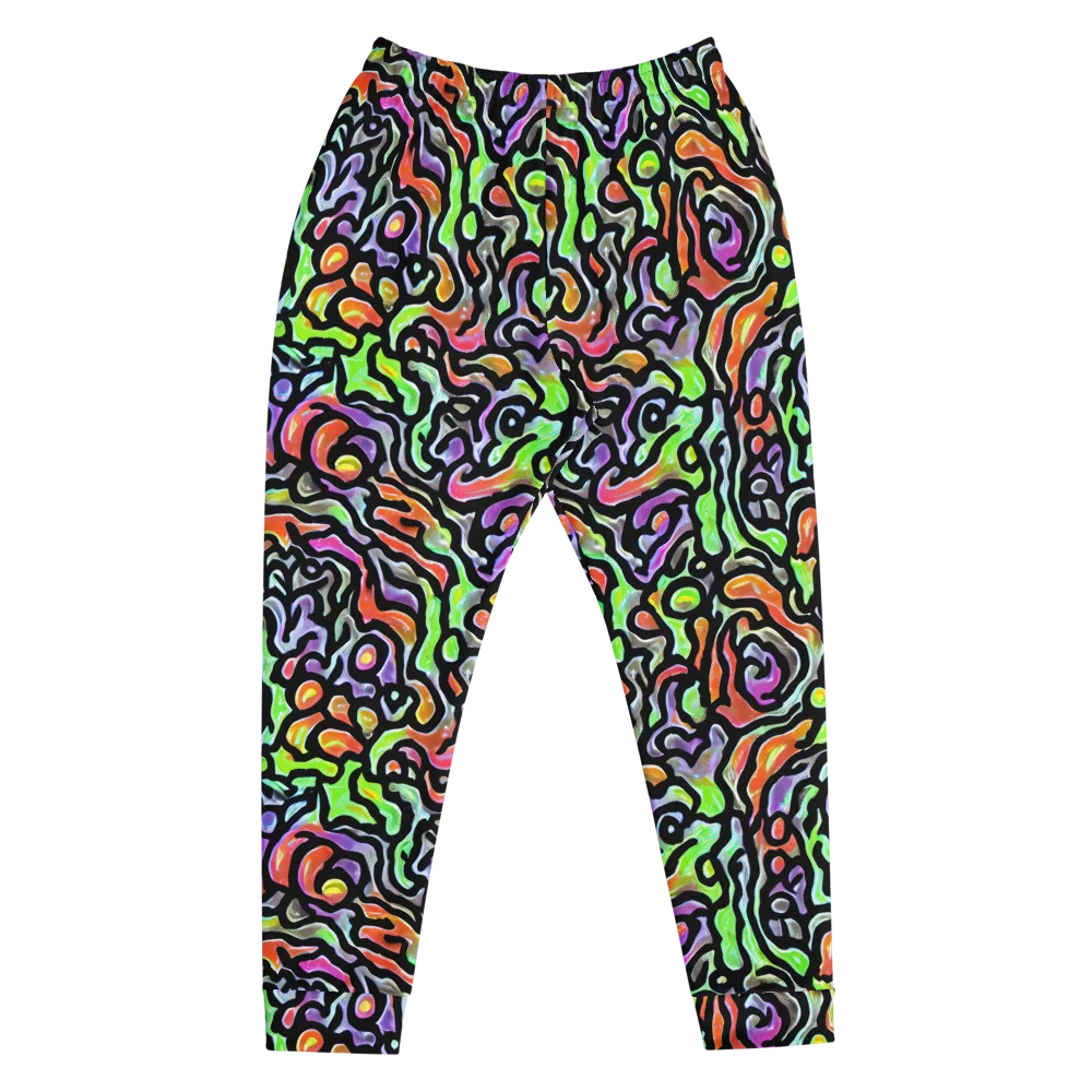 Synthetic Aurora on Men's Joggers — Front