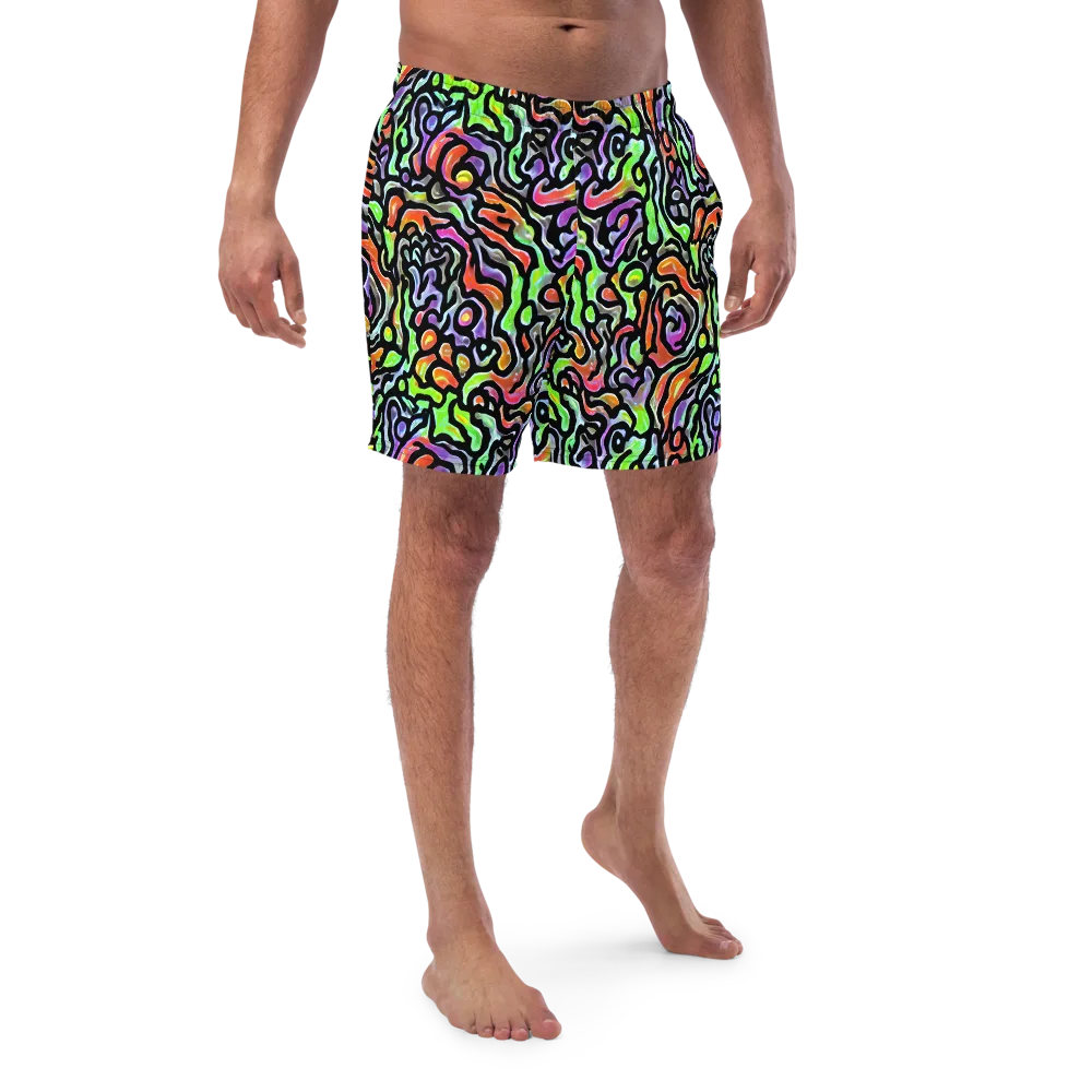 Synthetic Aurora on Swim Trunks — Front