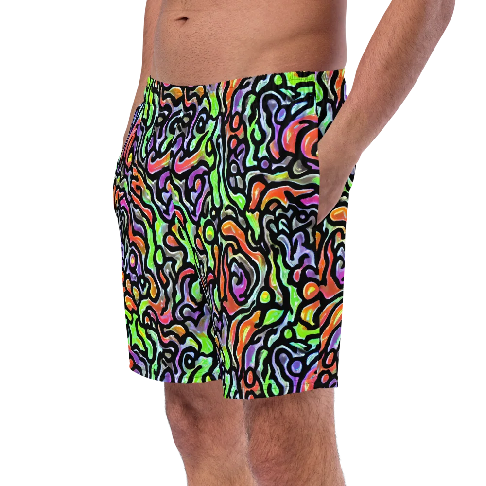 Synthetic Aurora on Swim Trunks — Left Front