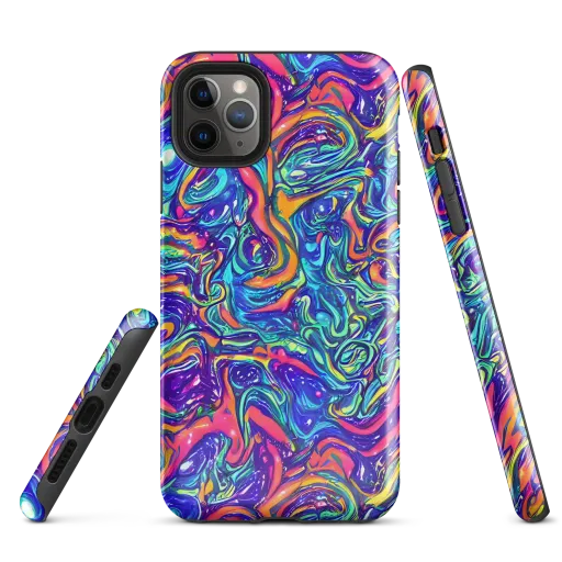 Plasma Paisley on a Tough Case for iPhone®