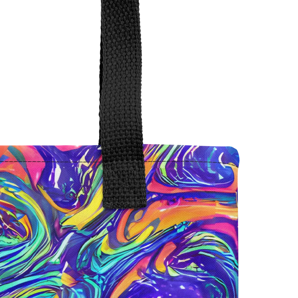Plasma Paisley on Tote Bag — Product details