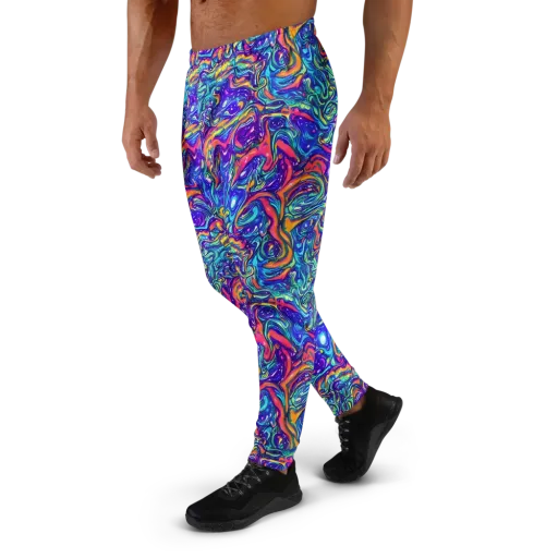 Plasma Paisley on a Men's Joggers