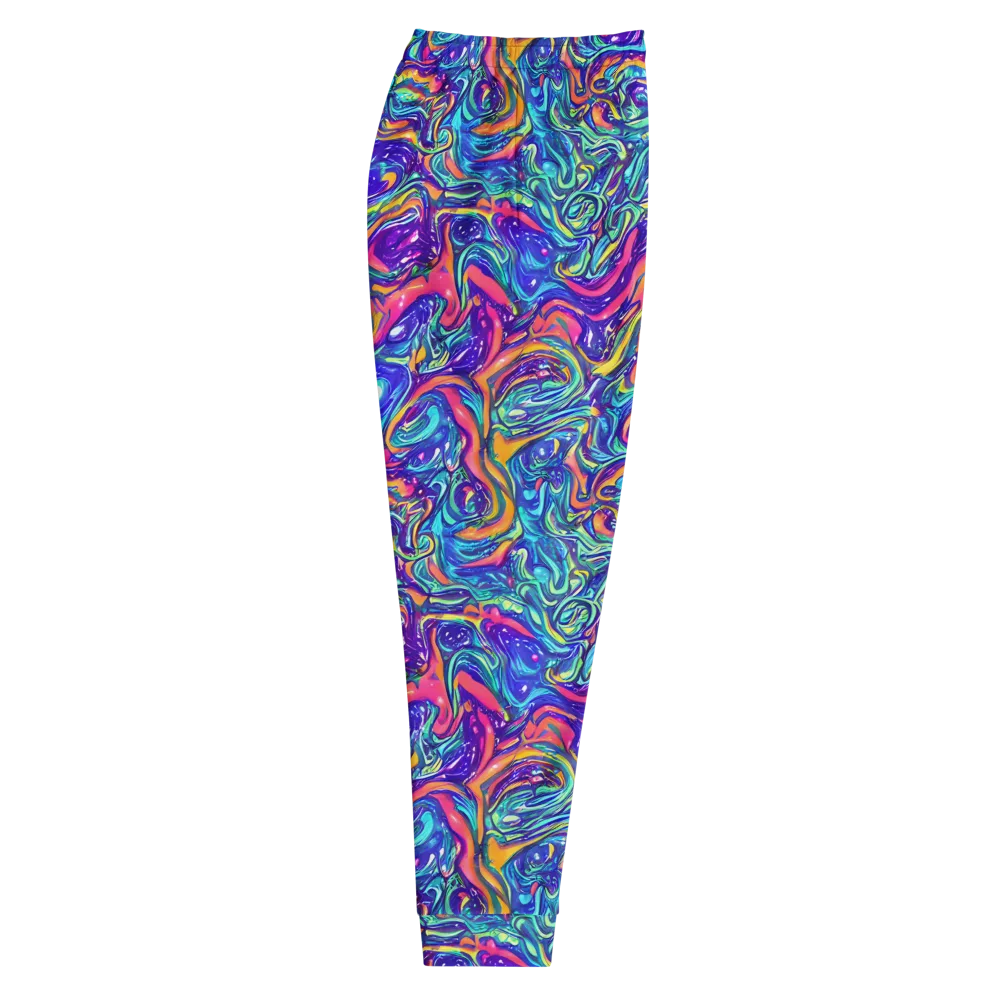 Plasma Paisley on Men's Joggers — Right