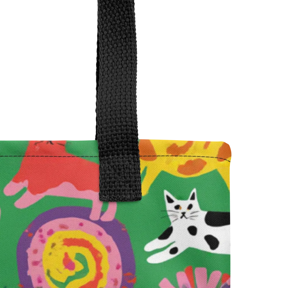 Chromatic Cat Parade on Tote Bag — Product details