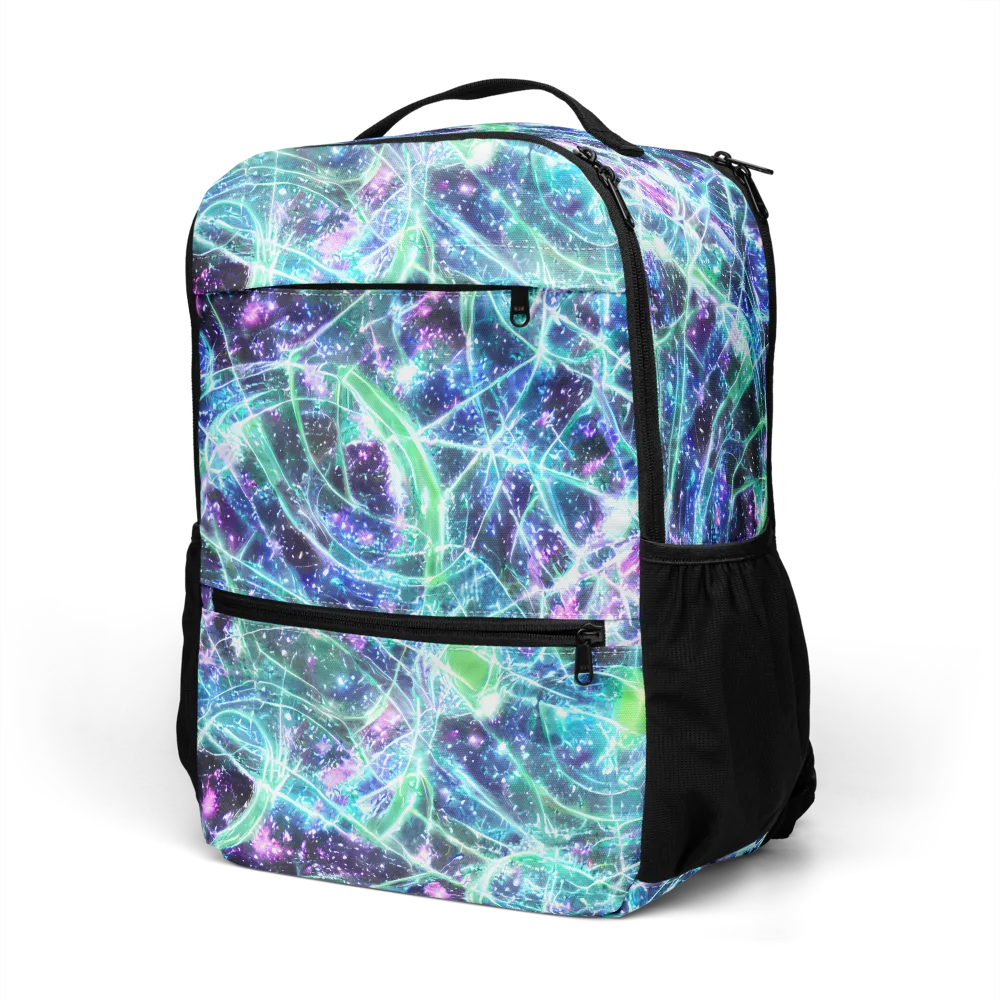 Astral Jungle on Utility Backpack — Left Front