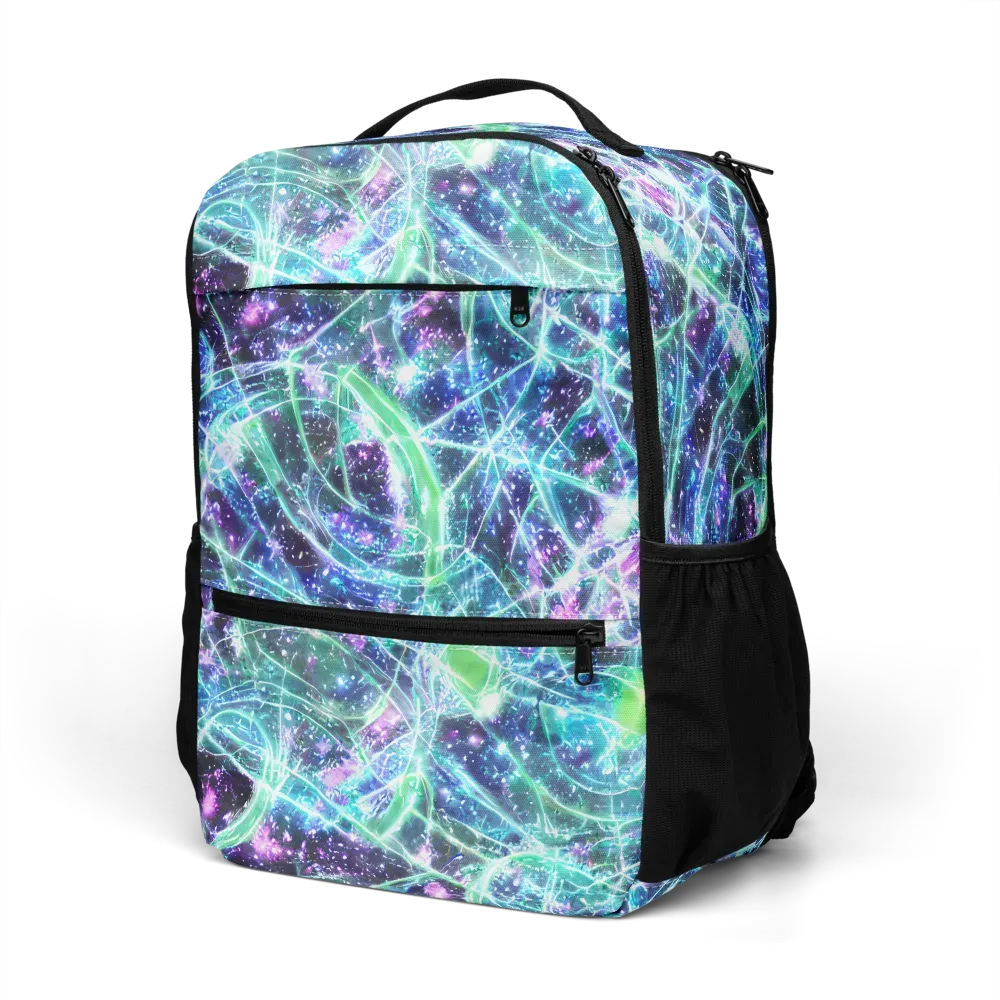 Astral Jungle on Utility Backpack — Left Front