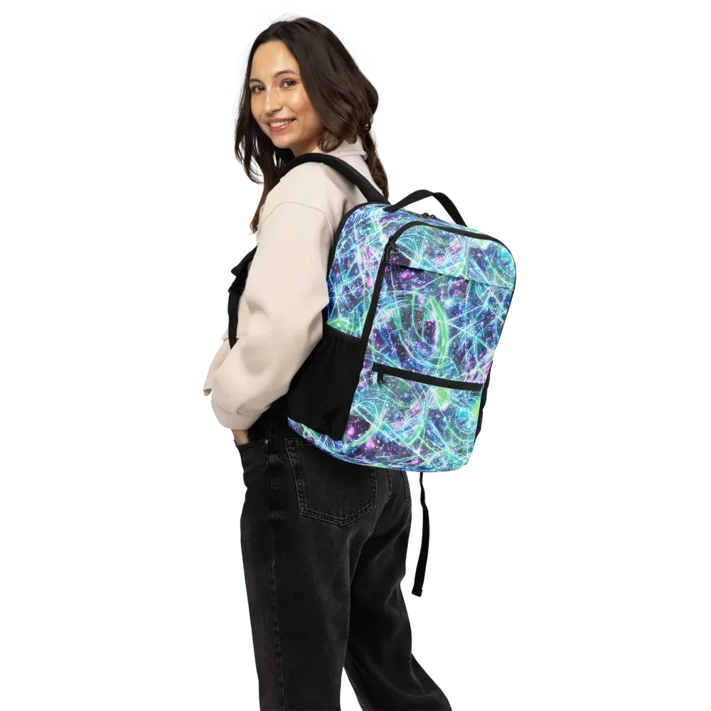 Astral Jungle on Utility Backpack — Back