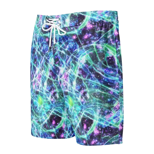 Astral Jungle on a Men's Board Shorts