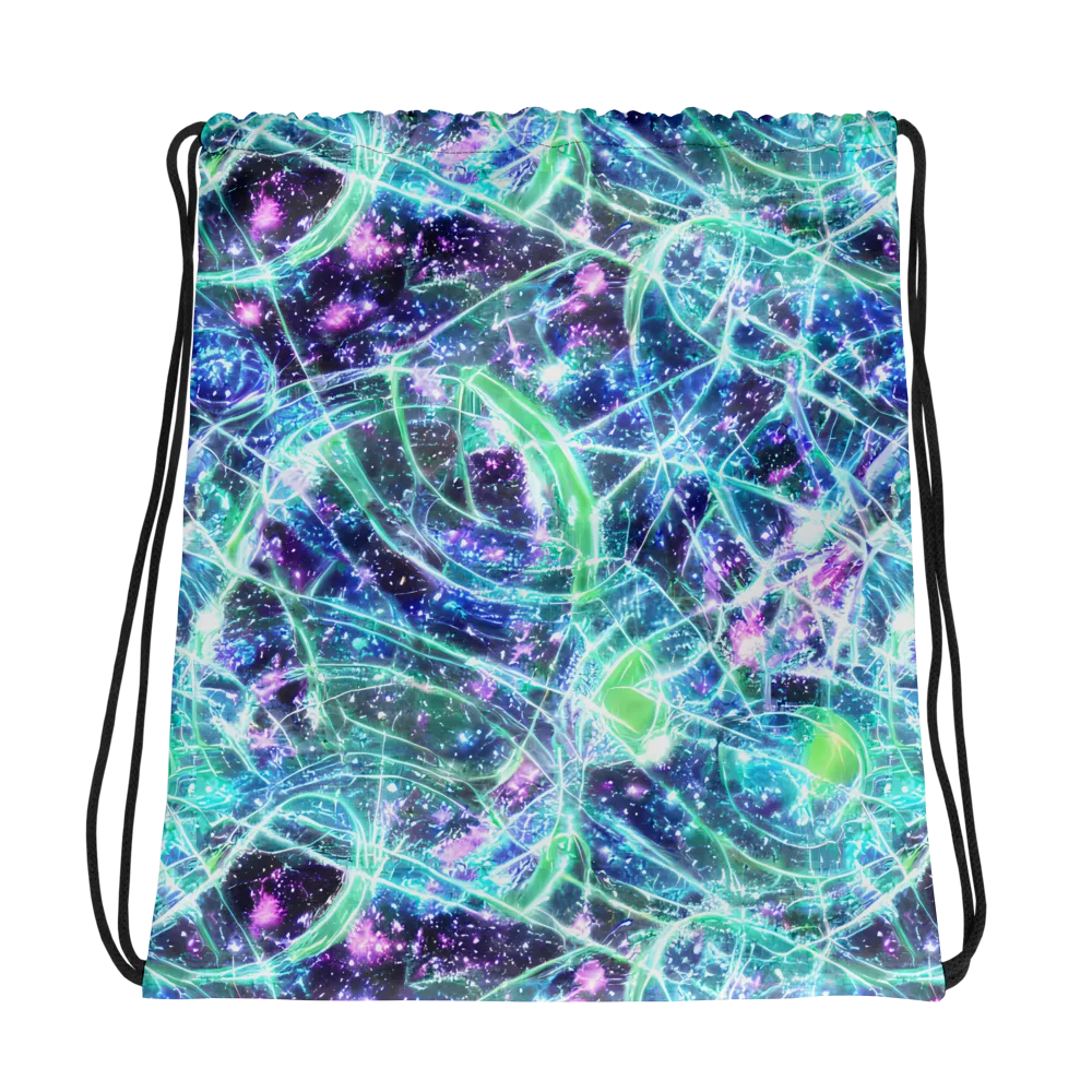 Astral Jungle on Drawstring Bag — Photo