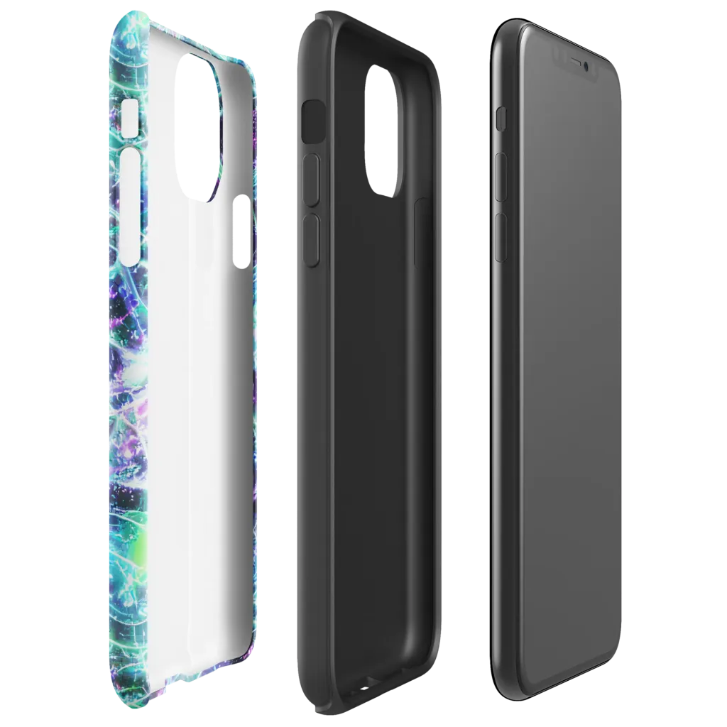 Astral Jungle on Tough Case for iPhone® — Right