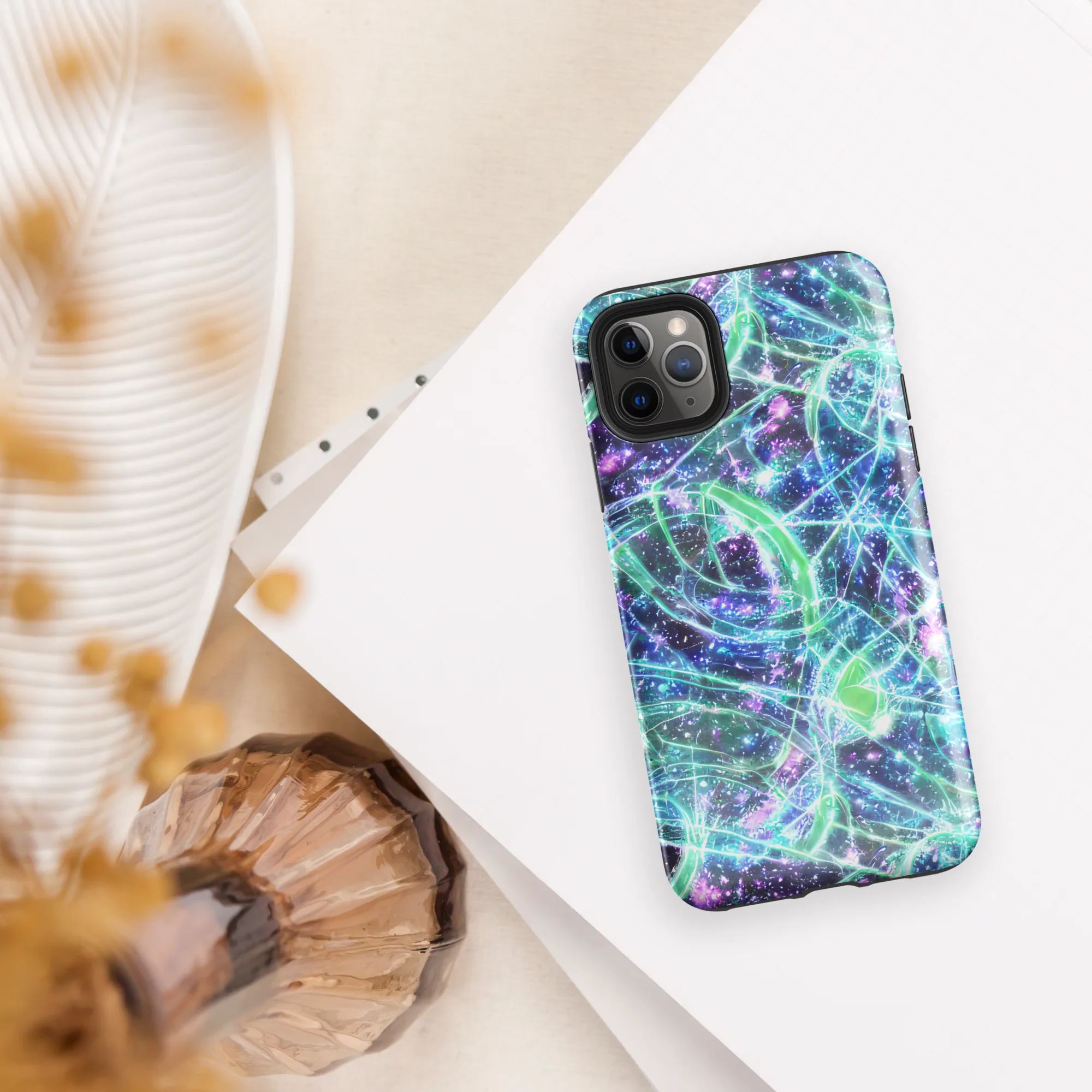 Astral Jungle on Tough Case for iPhone® — Front