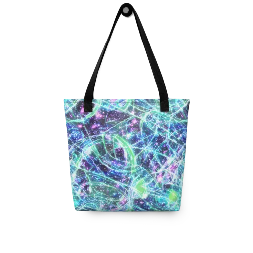 Astral Jungle on a Tote Bag