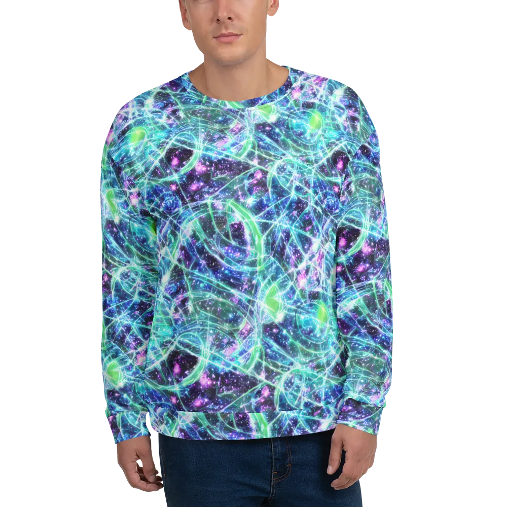 Astral Jungle on Sweatshirt — Front