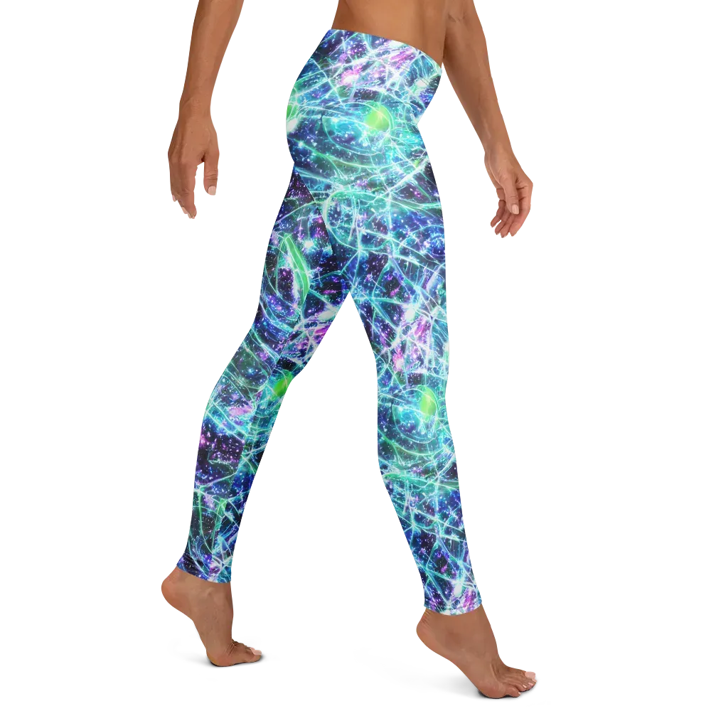 Astral Jungle on Leggings — Right