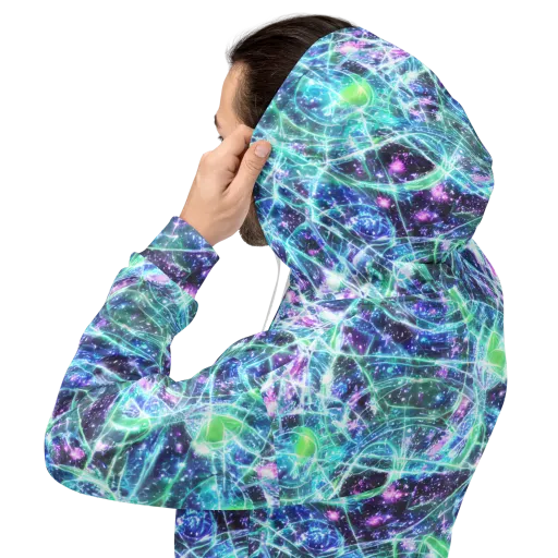 Astral Jungle on a Hoodie