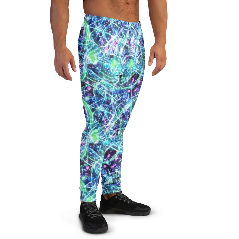 Astral Jungle on Men's Joggers — Right