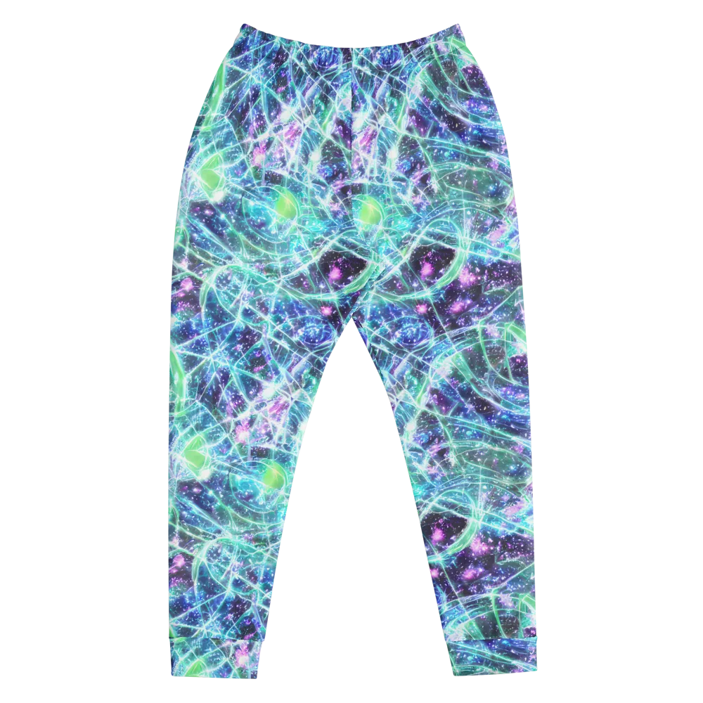 Astral Jungle on Men's Joggers — Front