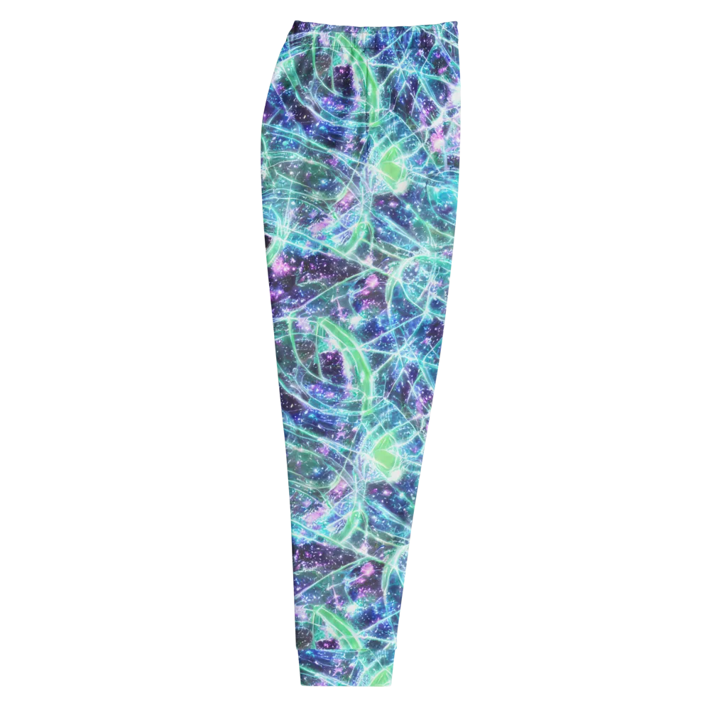 Astral Jungle on Men's Joggers — Right