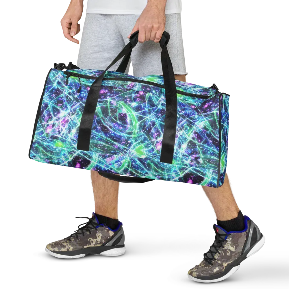 Astral Jungle on Duffle Bag — Front