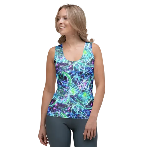 Astral Jungle on a Women's Tank Top