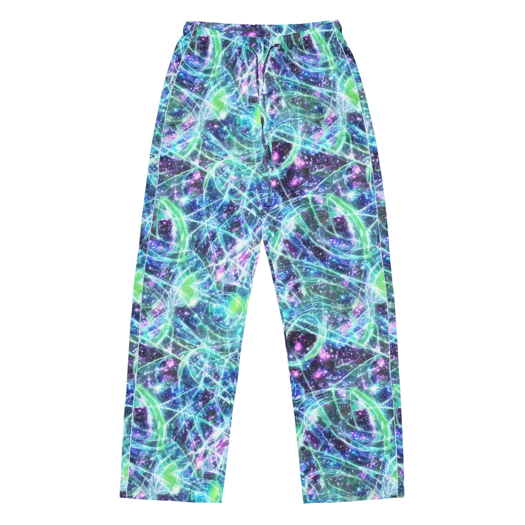 Astral Jungle on Women's Pajama Pants — Front