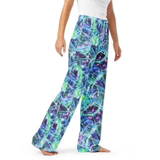 Astral Jungle on a Women's Pajama Pants