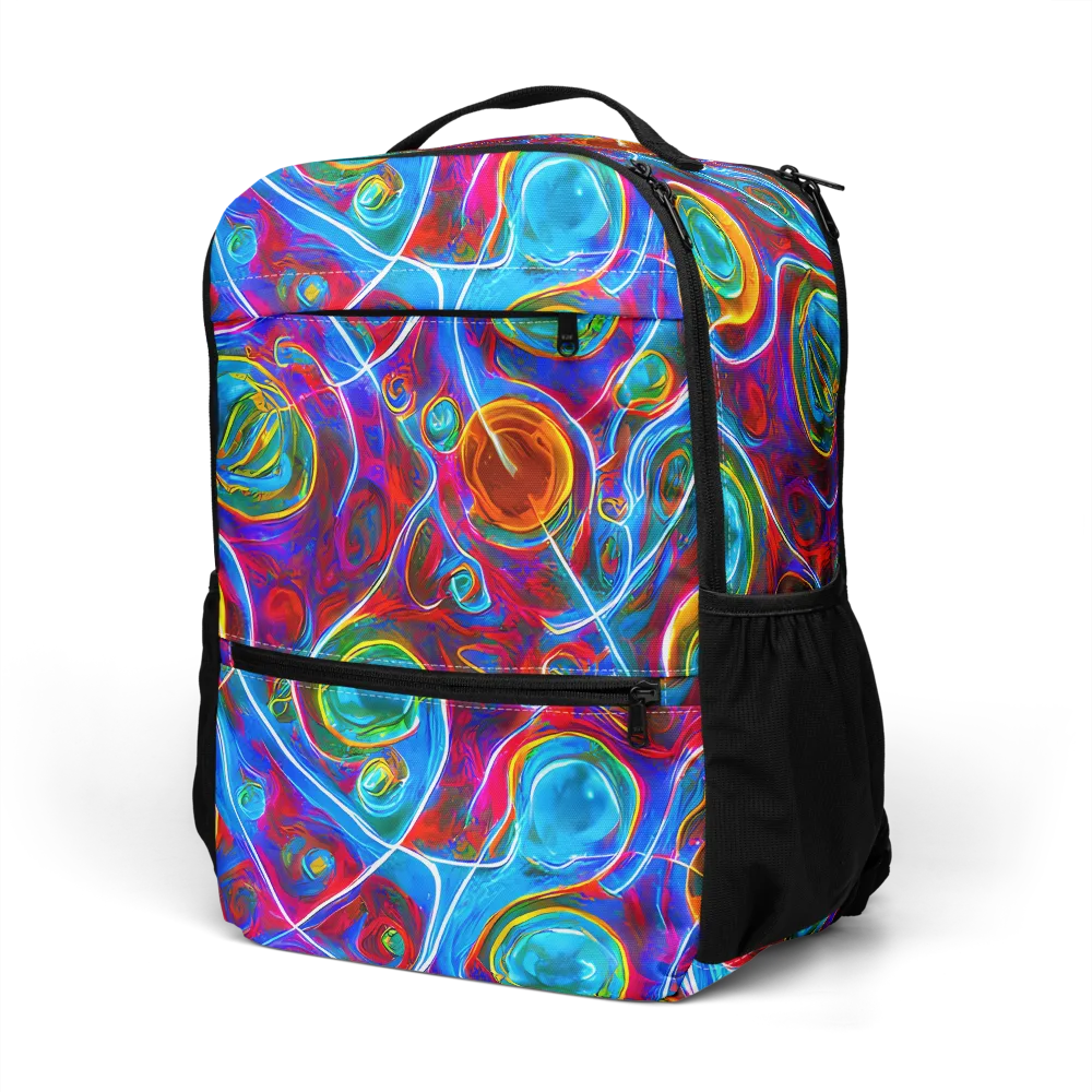 Jewel Nebula on Utility Backpack — Left Front